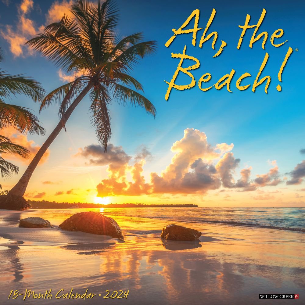 Beach 2024 Wall Calendar