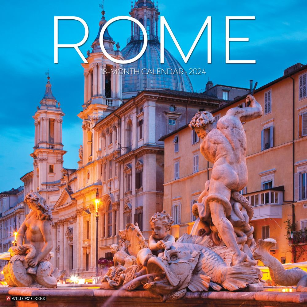 Rome 2024 Wall Calendar