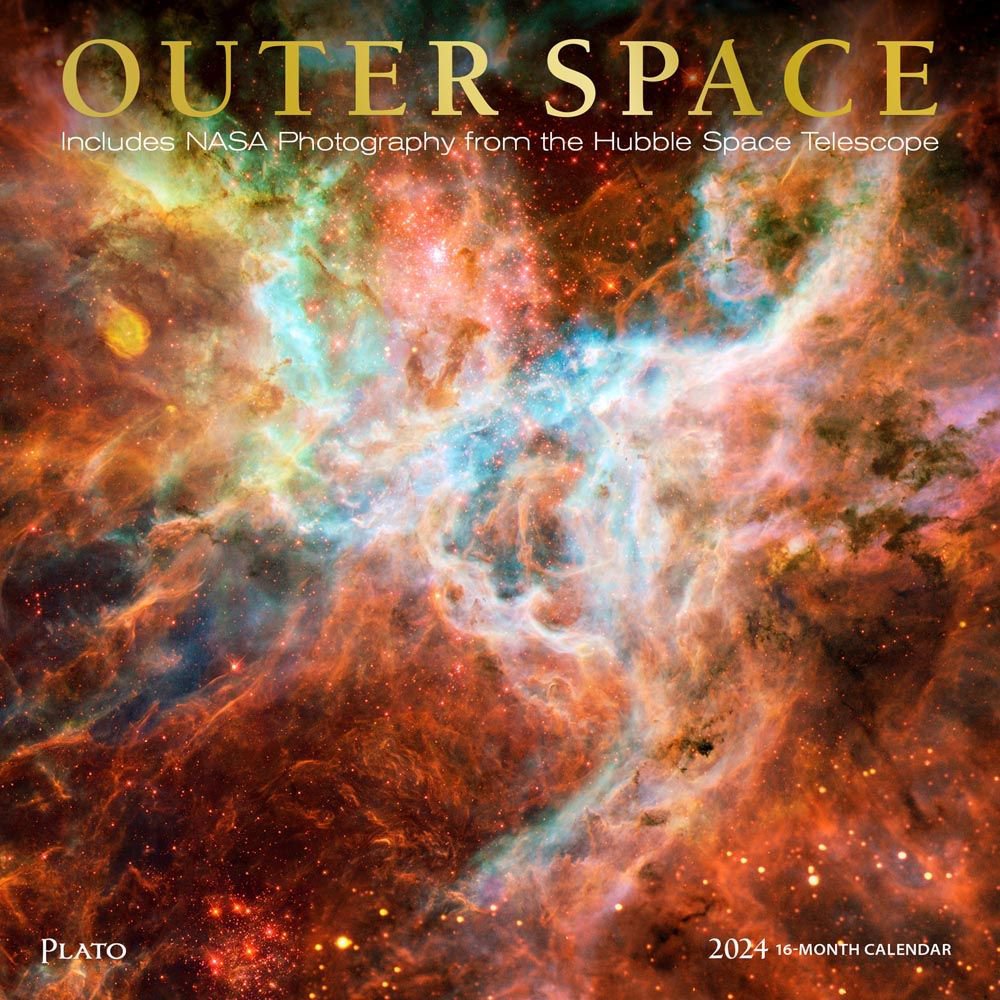 Outer Space 2025 Wall Calendar