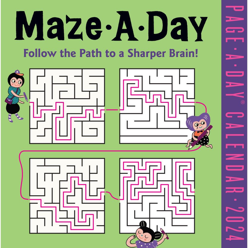 Maze A Day 2024 Desk Calendar   65574b16b0684 609076b 