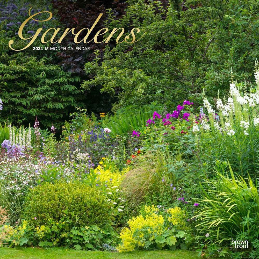 Gardens 2024 Wall Calendar