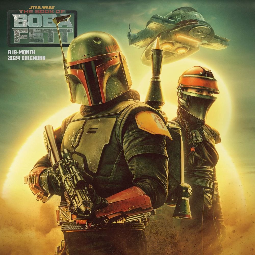 Star Wars Book of Boba 2024 Wall Calendar