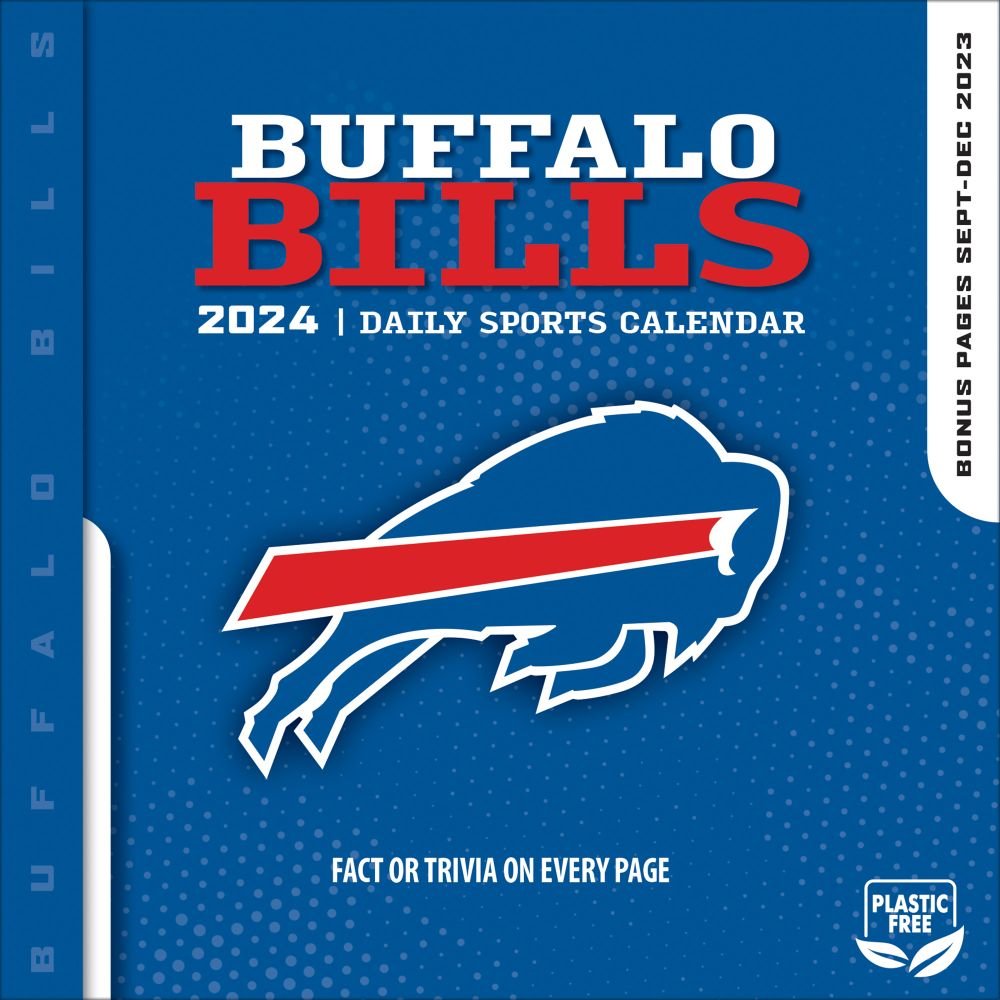 NFL Buffalo Bills 2024 Desk Calendar
