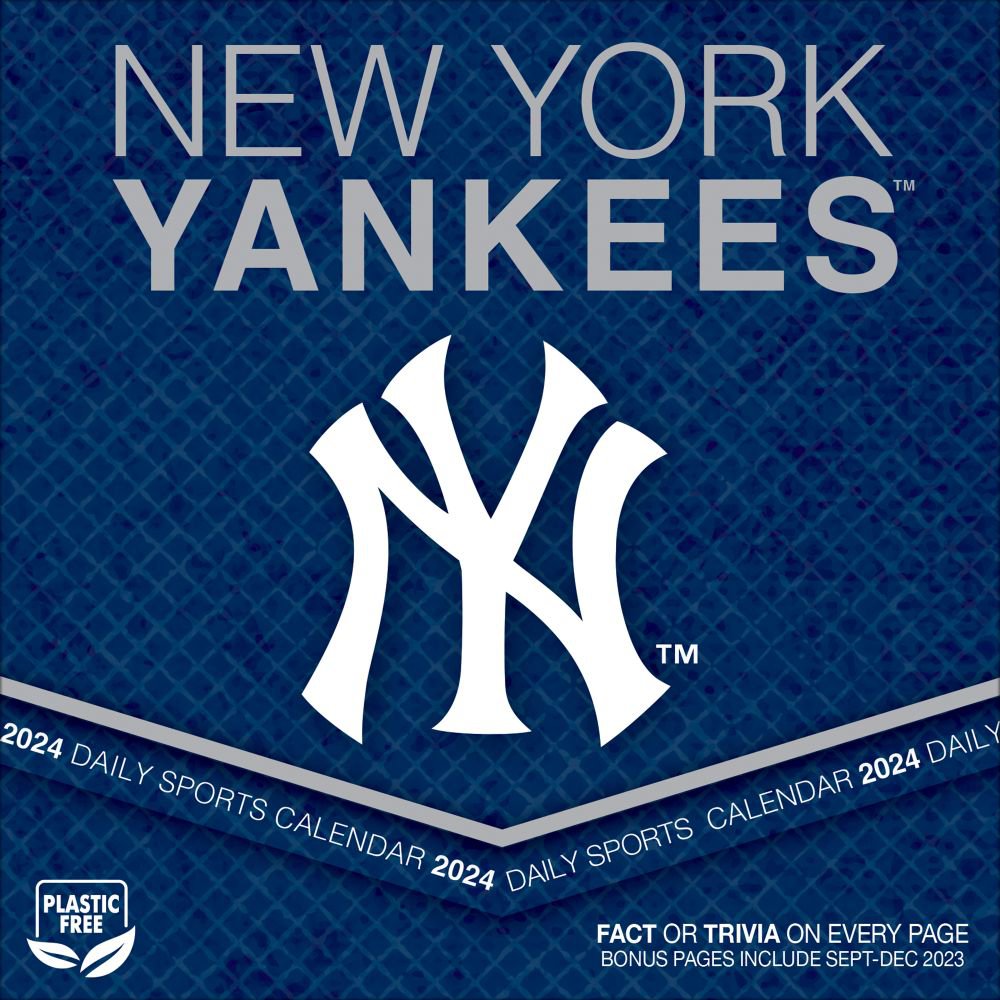 MLB New York Yankees 2024 Desk Calendar