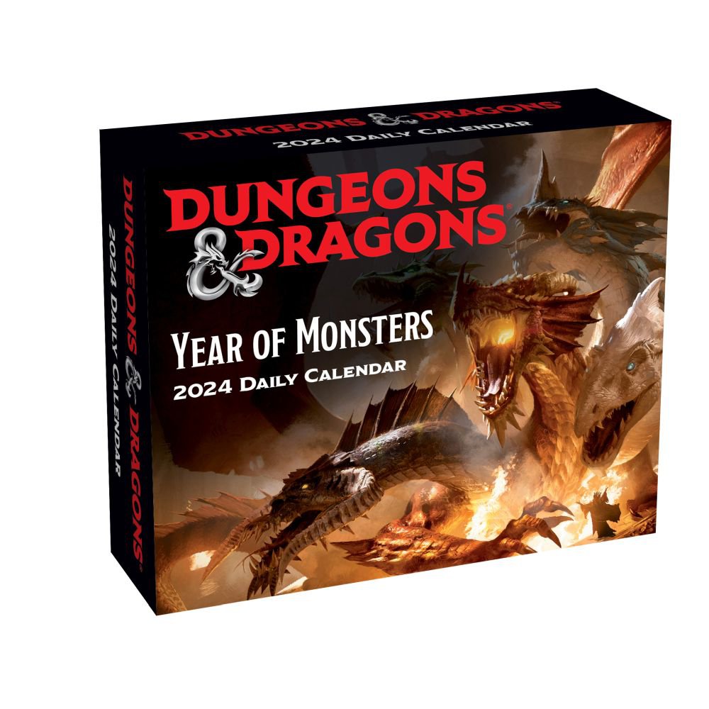 Dungeons and Dragons Box Calendar 2024