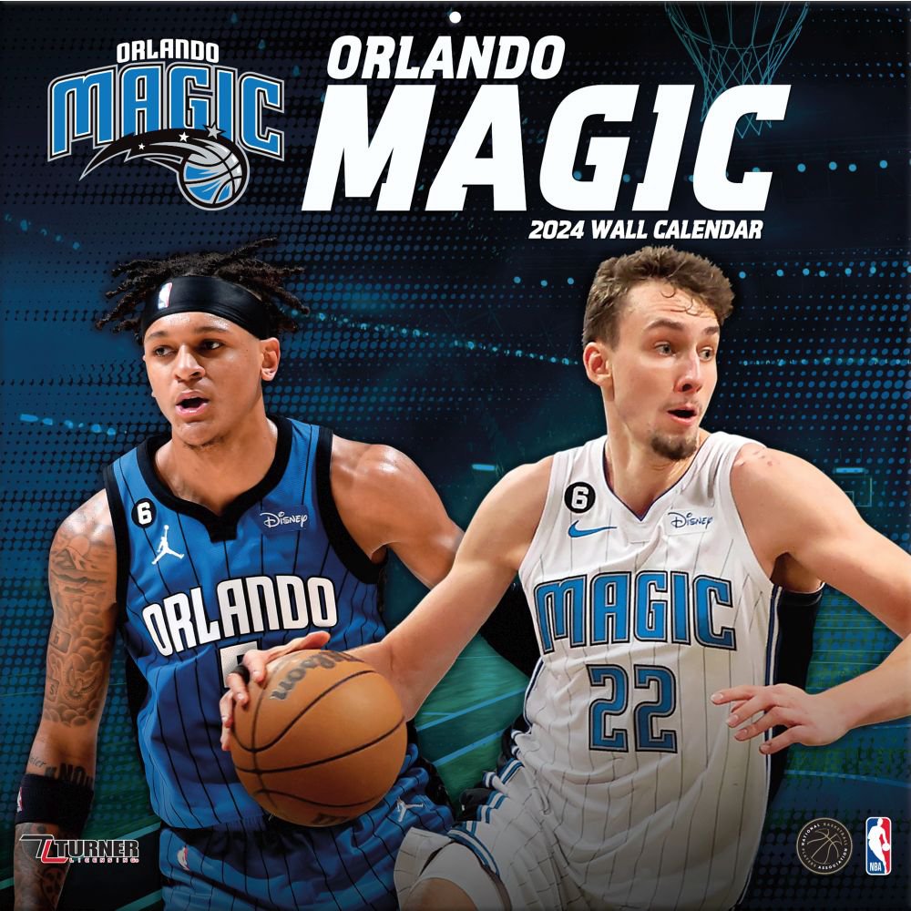 Orlando Magic 2025 Wall Calendar