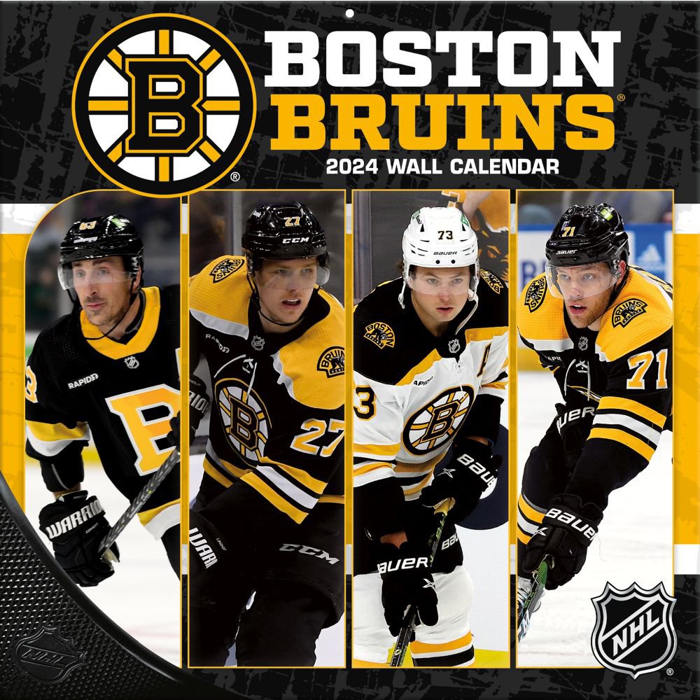 Boston Bruins 2024 Wall Calendar