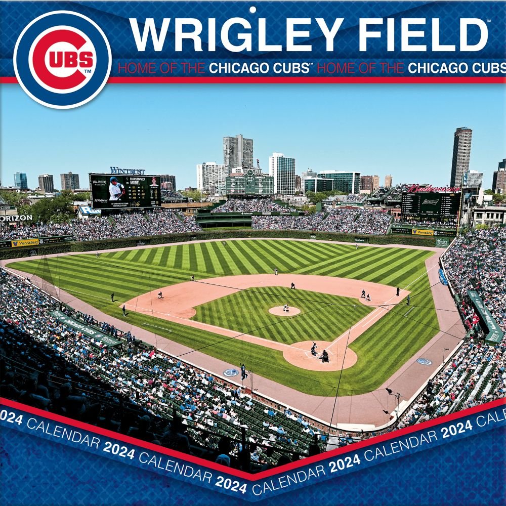 Wrigley Field 2024 Wall Calendar