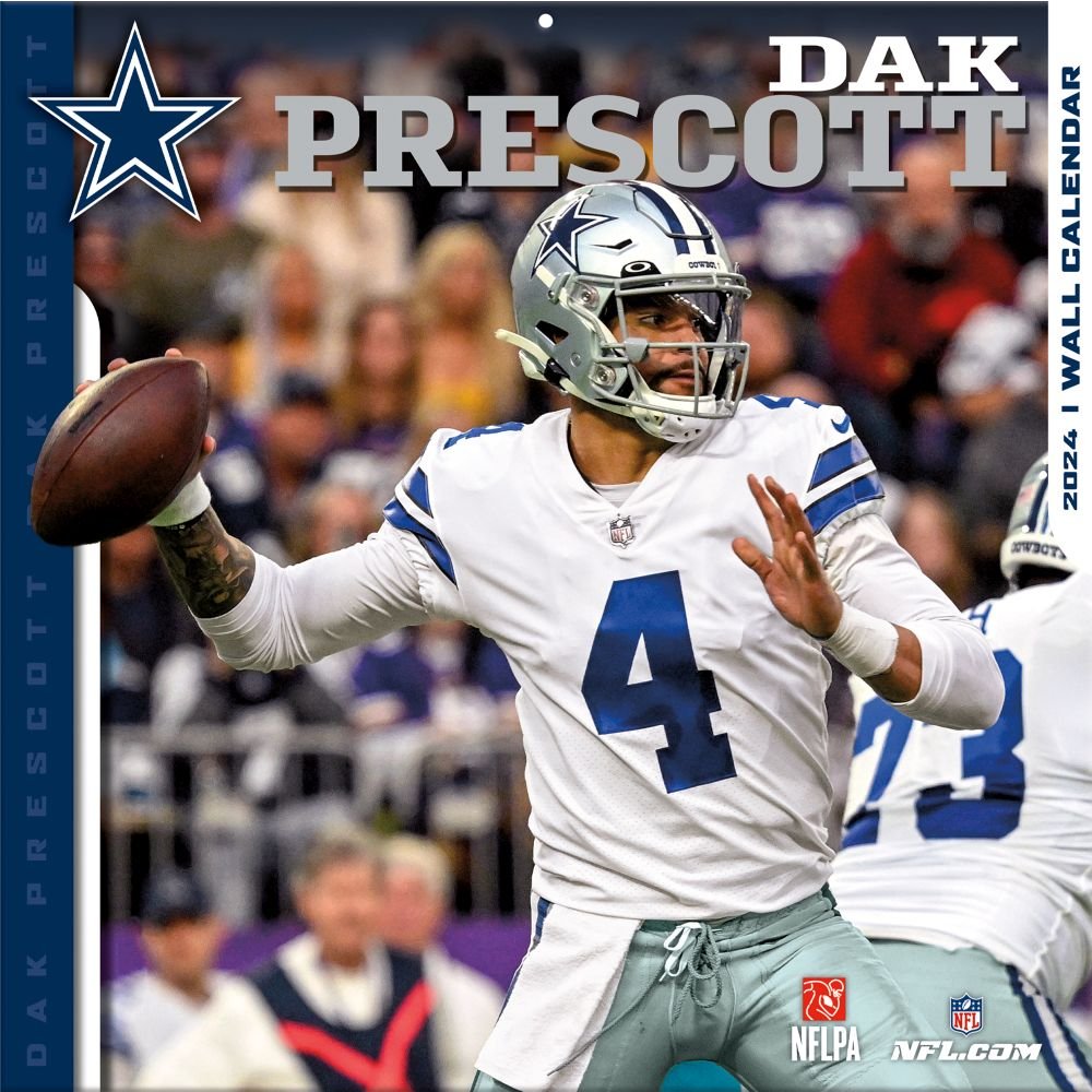 Dak Prescott 2024 Wall Calendar