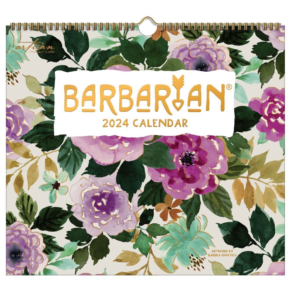 Barbarian 2024 Wall Calendar