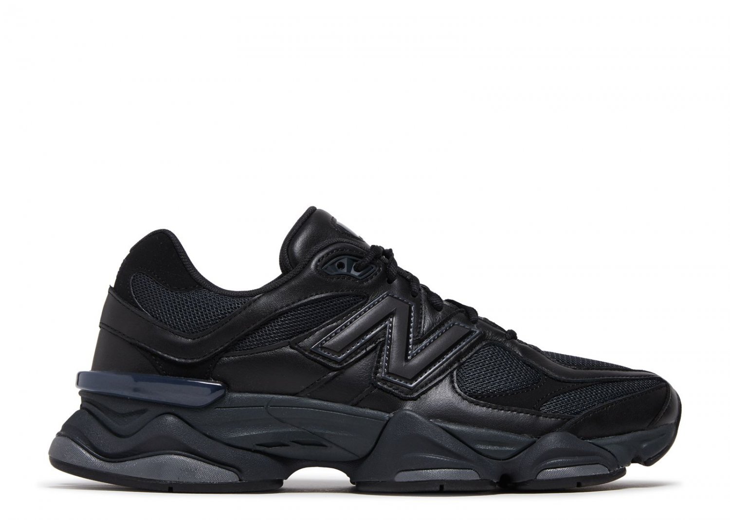 9060 Triple Black Leather