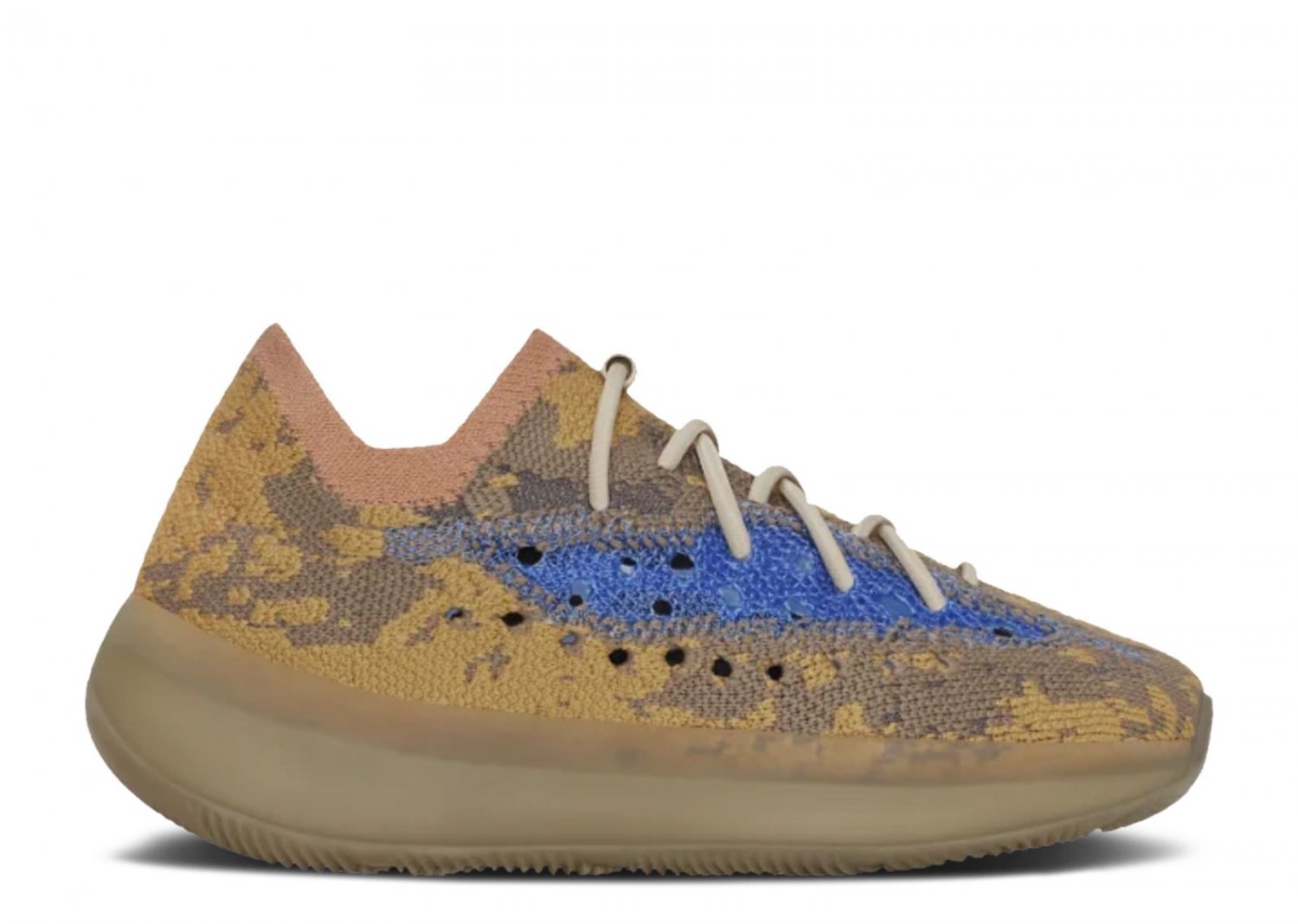Yeezy Boost 380 Kids Blue Oat Non-Reflective