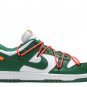 Off-White x Dunk Low Pine Green