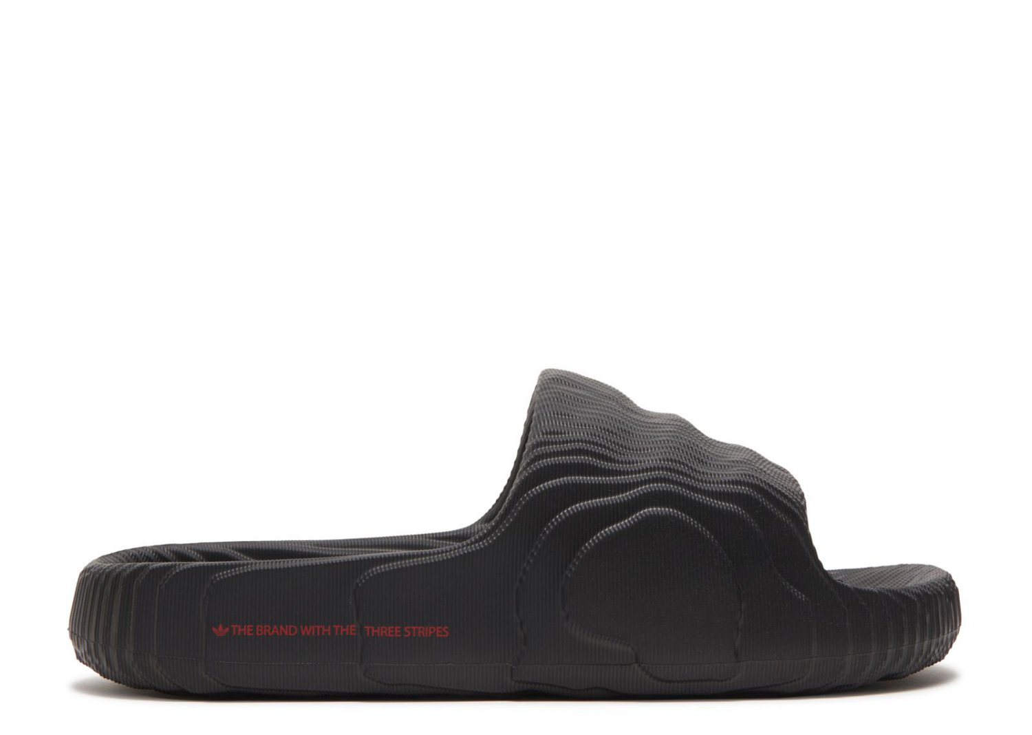 Adilette 22 Slides Black Scarlet