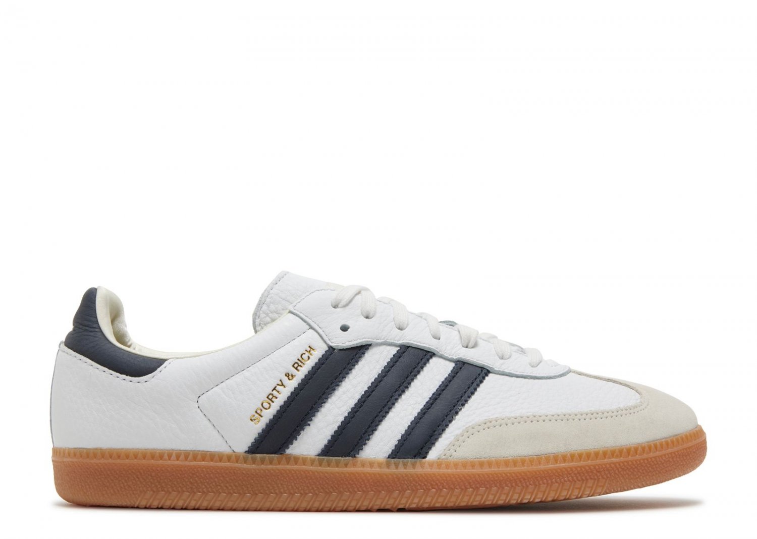 Sporty & Rich x Samba OG White Legend Ink