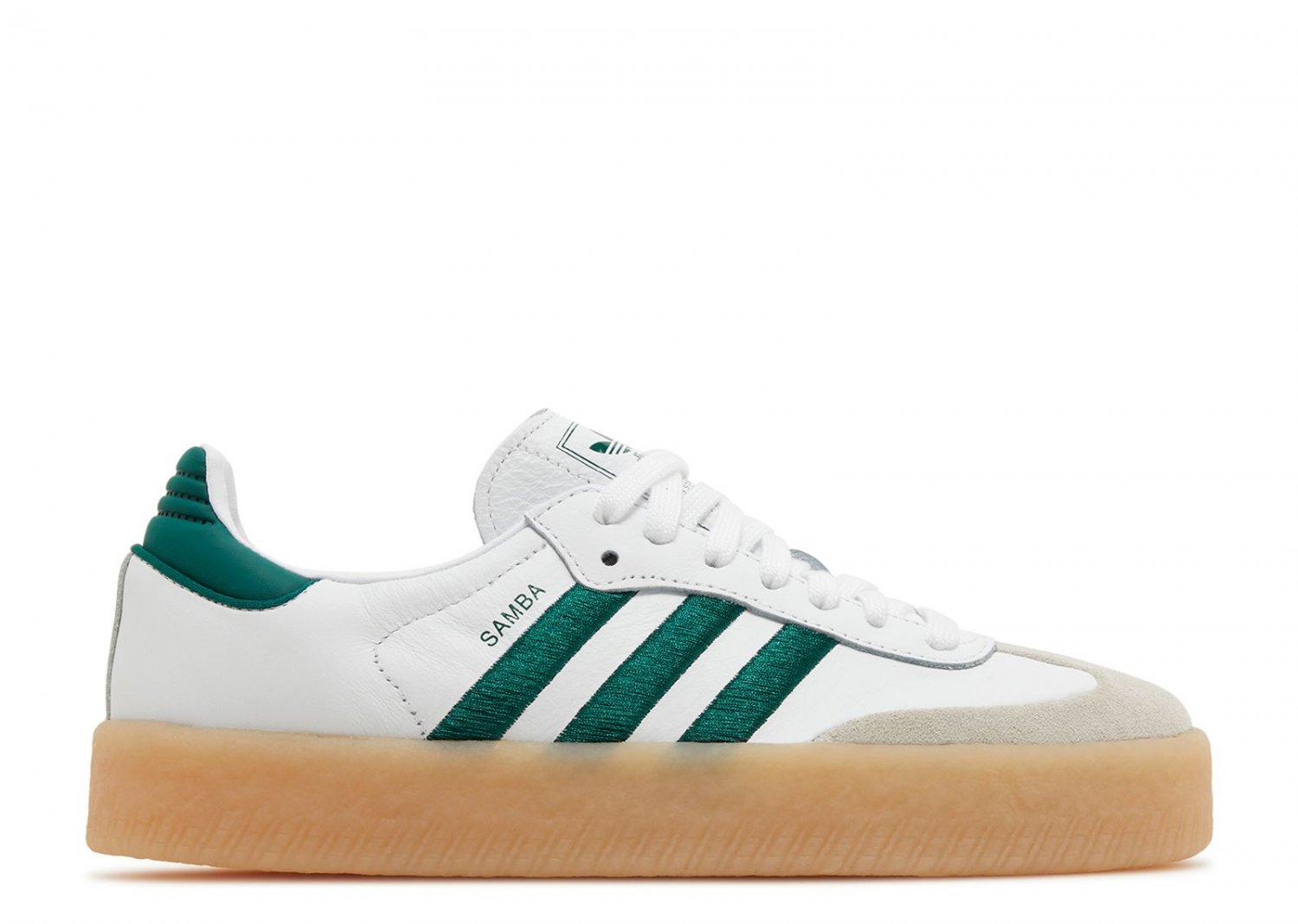 Wmns Sambae White Green Gum