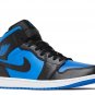 Air Jordan 1 Mid Black Royal Blue