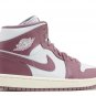 Wmns Air Jordan 1 Mid Sky J Mauve