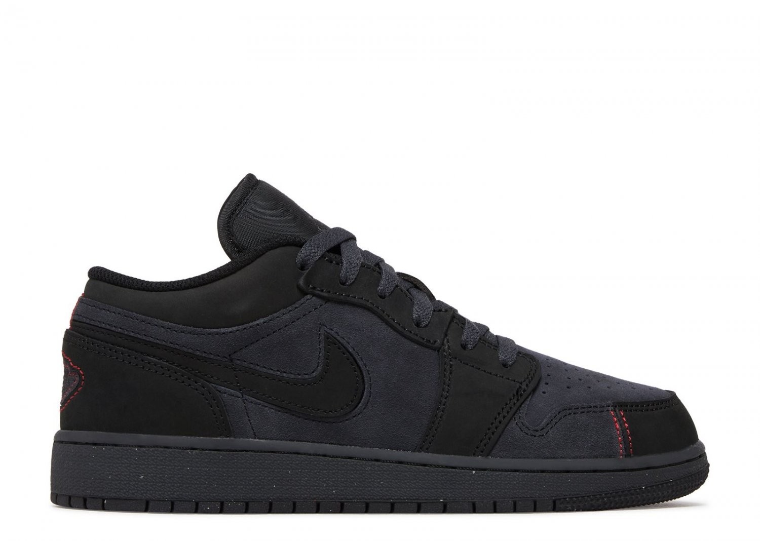 Air Jordan 1 Low SE Craft GS Dark Smoke Red