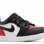 Air Jordan 1 Low GS Bred Toe 2.0