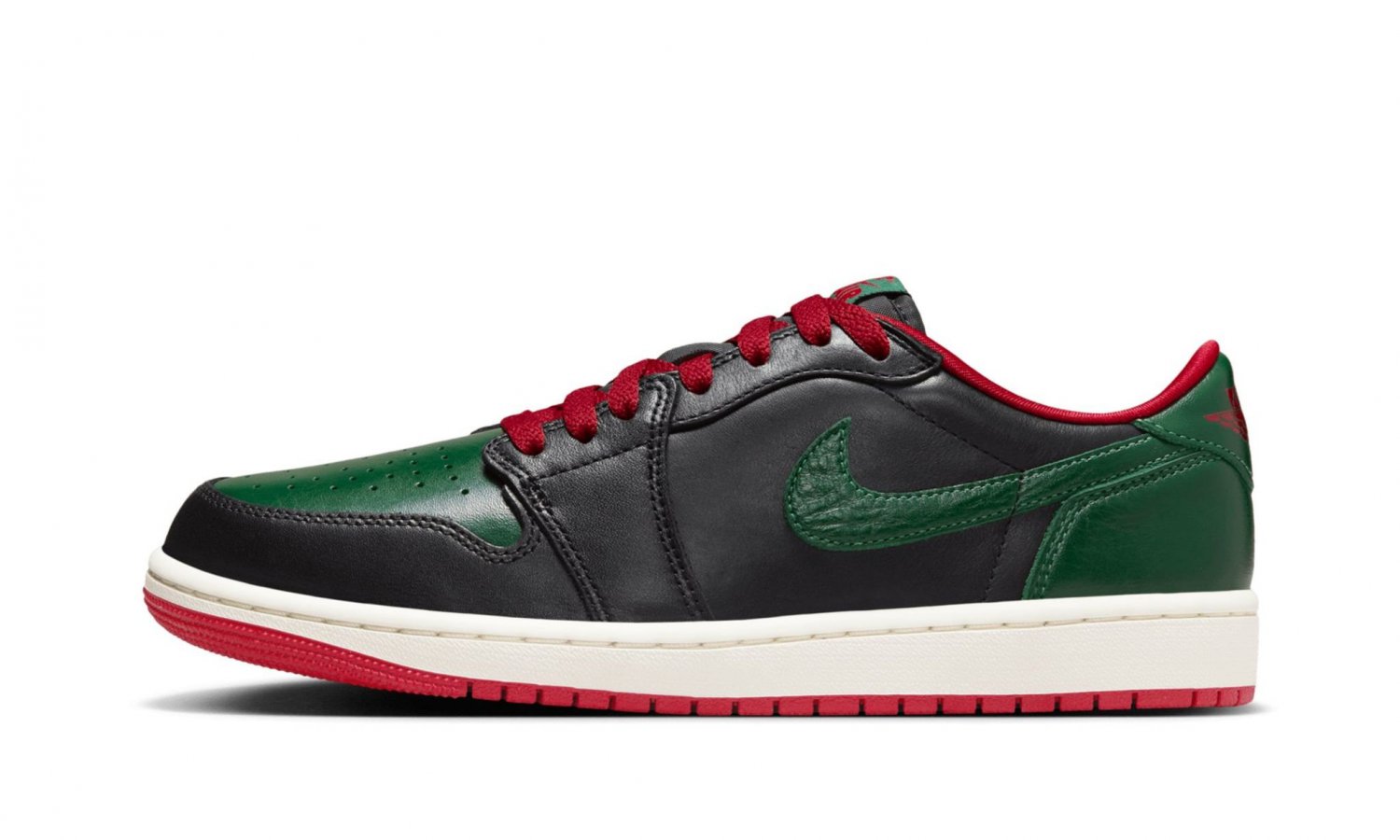Jordan 1 Retro Low OG WMNS "Black Gorge Green"