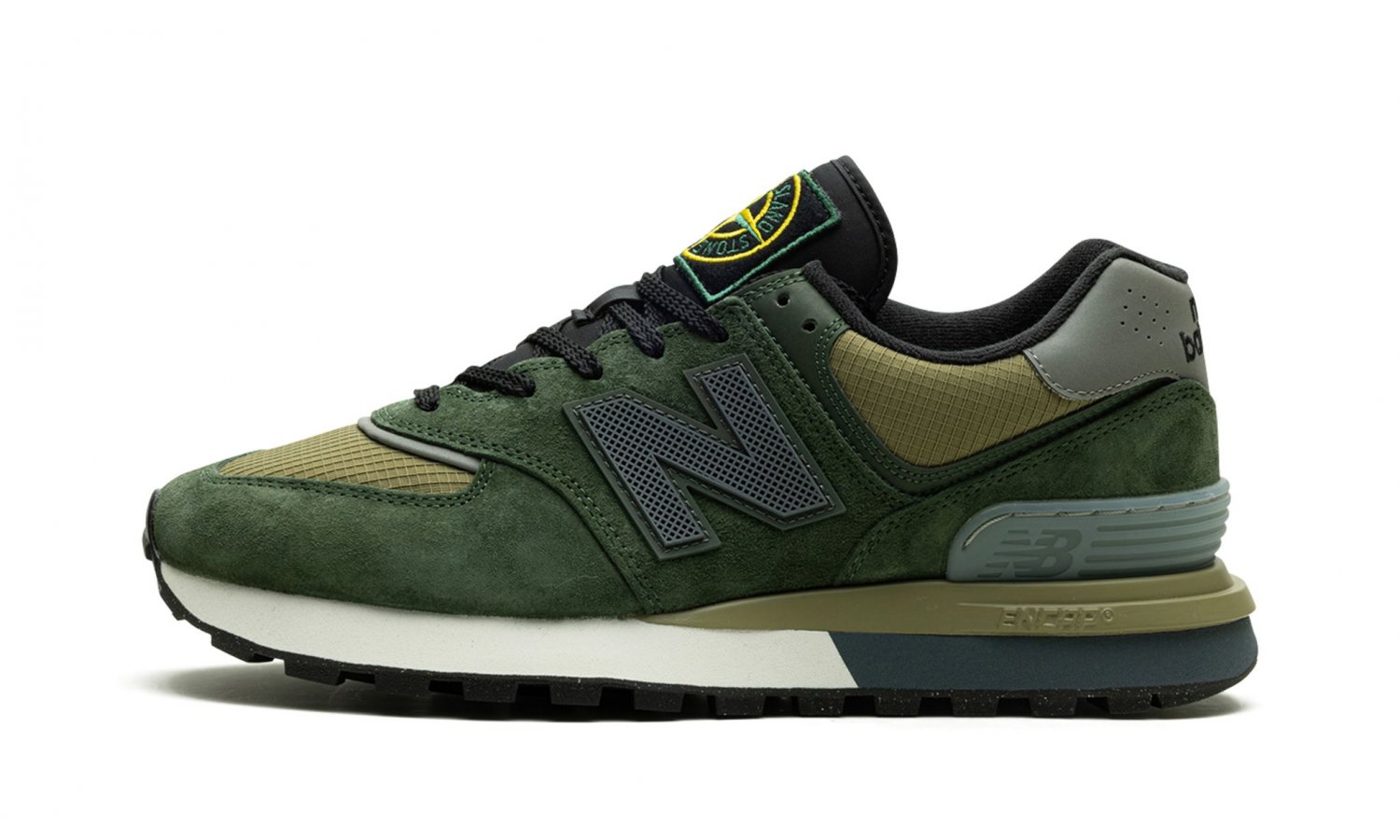 574 Legacy "Stone Island - Dark Green"