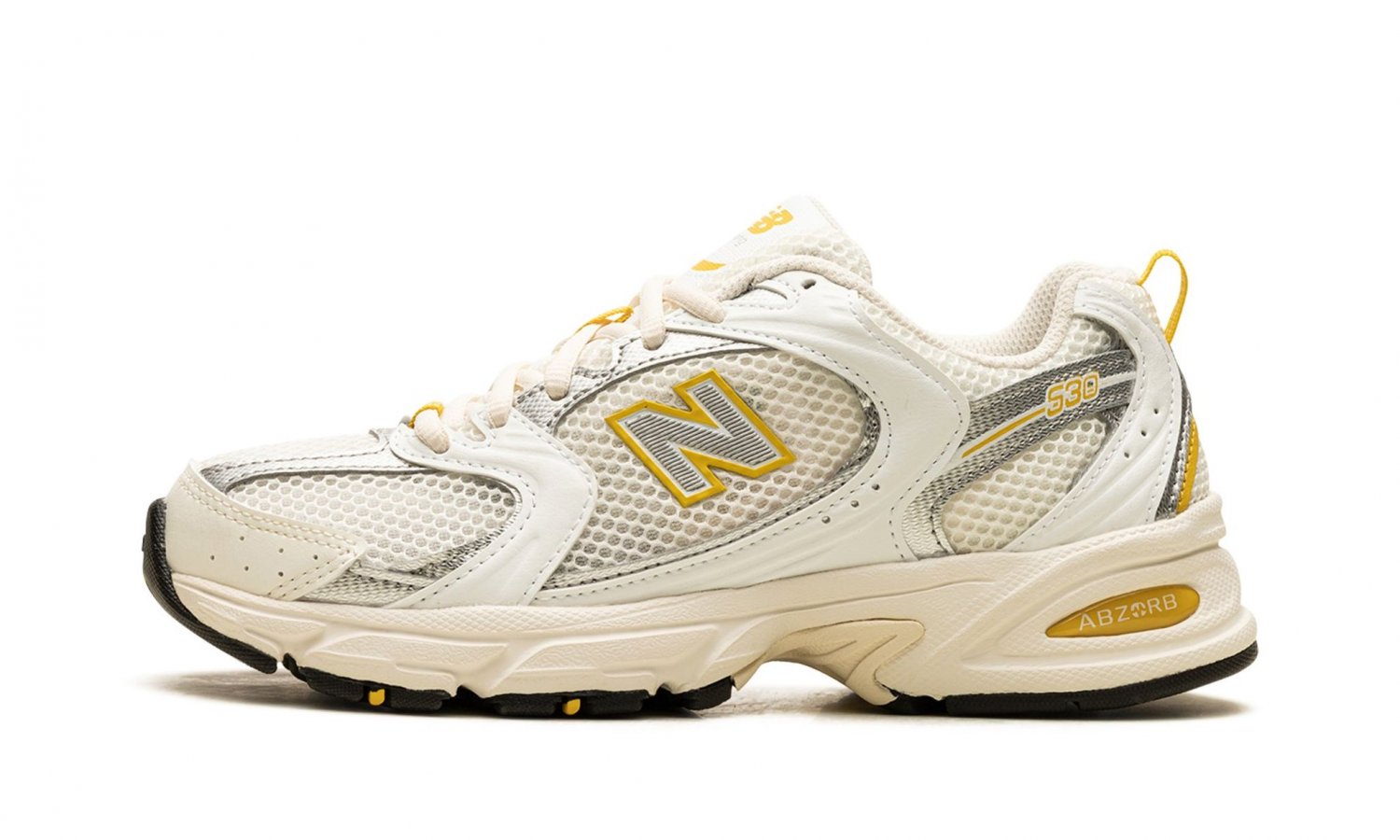 530 "Sea Salt / White / Ginger Lemon / Silver Metallic"