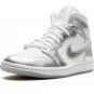 Air Jordan 1 Mid SE WMNS "Metallic Silver"