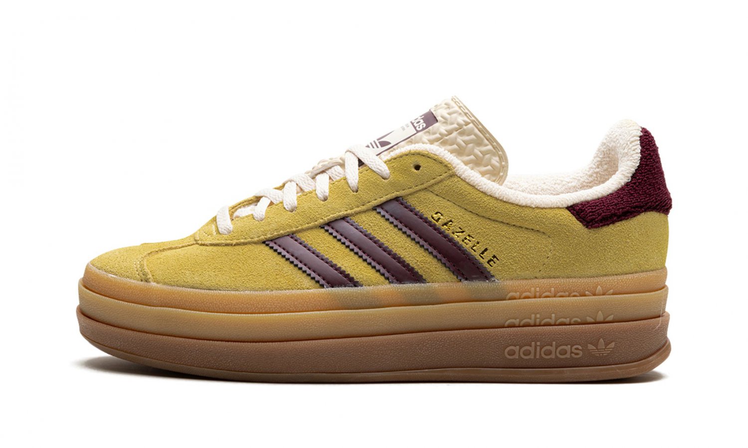 Gazelle Bold Platform WMNS "Yellow Burgundy"