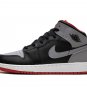 AIR JORDAN 1 MID GS "Black Grey Red"