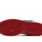 AIR JORDAN 1 MID GS "Black Grey Red"