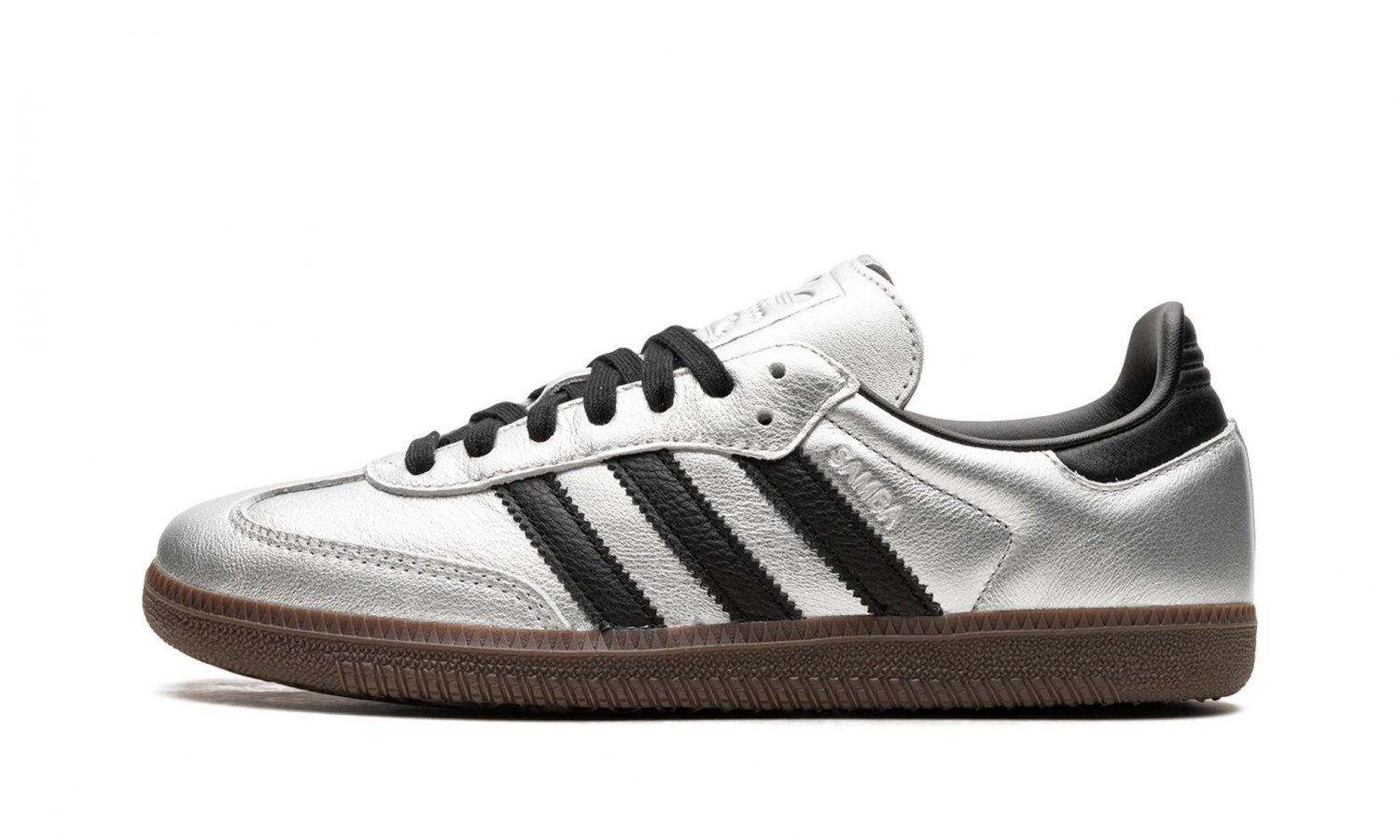 Samba OG WMNS "Silver Metallic Black Gum"