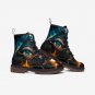 Eye of the Pyramid Vegan Leather Boots, Mystical Hippie Style