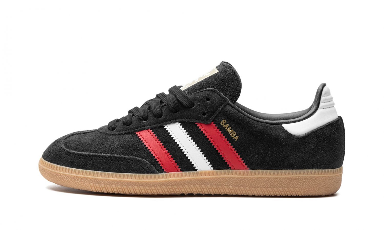 Samba OG "core black/better scarlet/GUM 3"