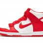 Dunk High GS "White / University Red"