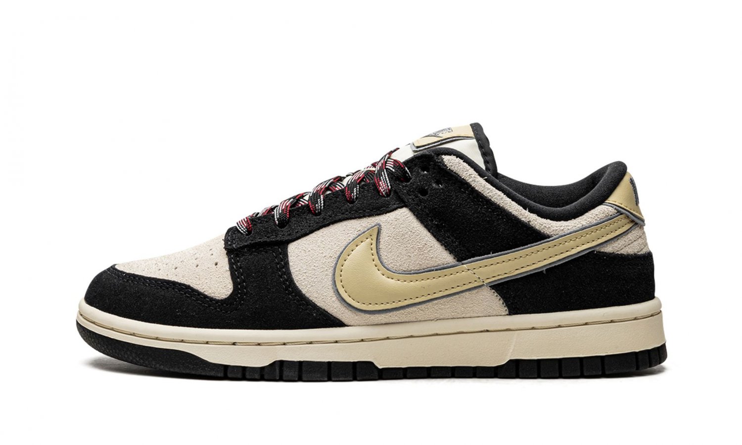 DUNK LO LX MNS WMNS "Black / Cream Suede"