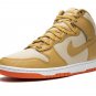 Dunk High "Gold Canvas"