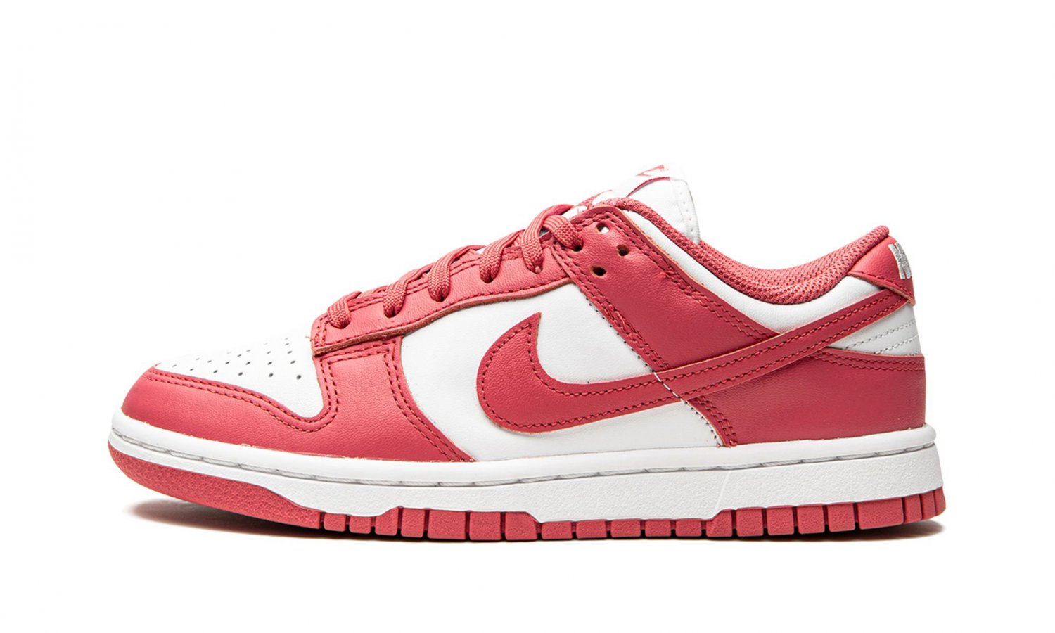 DUNK LO MNS WMNS "White/Archeo Pink"