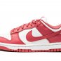 DUNK LO MNS WMNS "White/Archeo Pink"