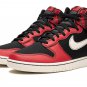 Dunk High "Plaid - Black/Red"