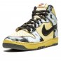 Dunk High 1985 SP "Black Acid Wash"