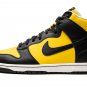 DUNK HIGH "Black / Varsity Maize"
