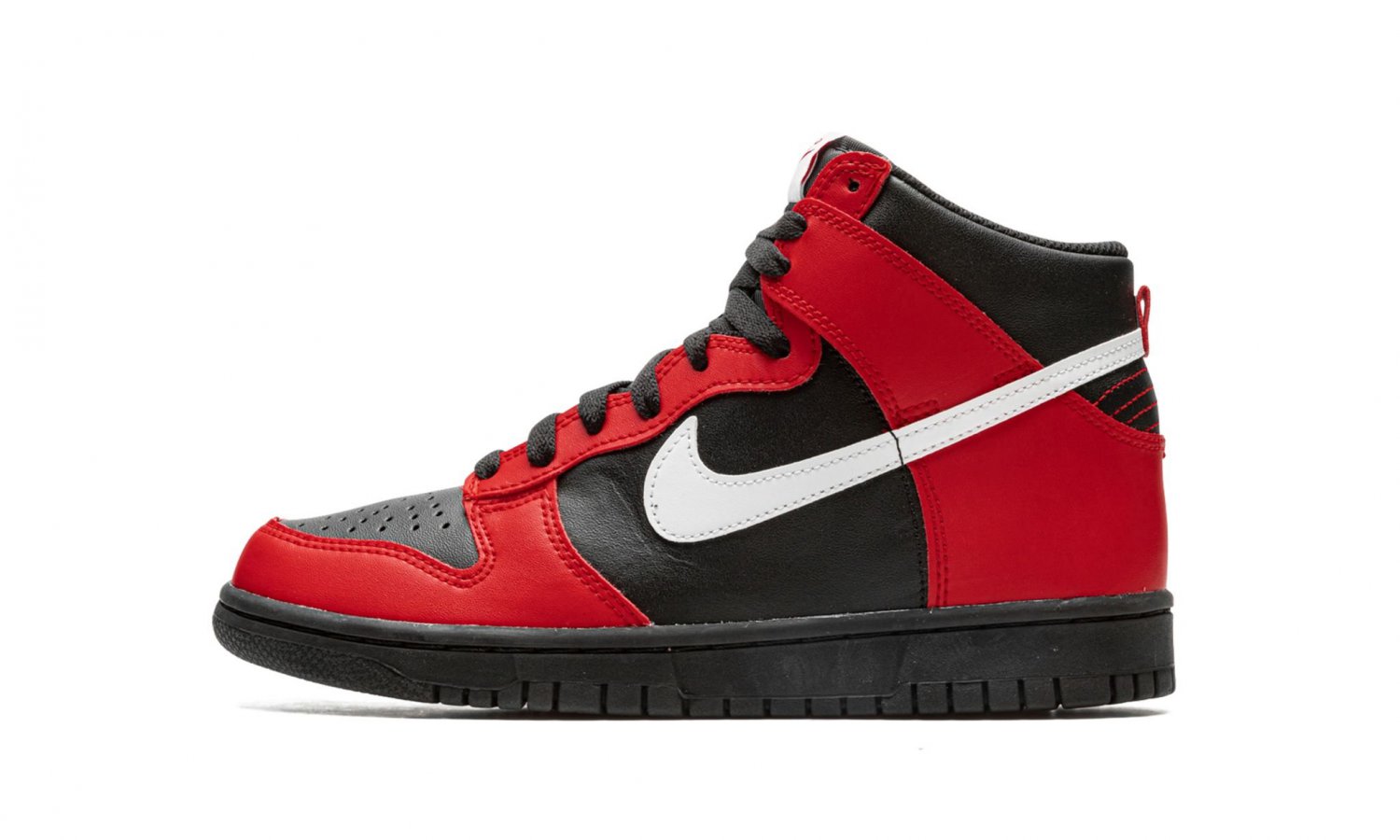 Dunk High GS "Balck / Red"