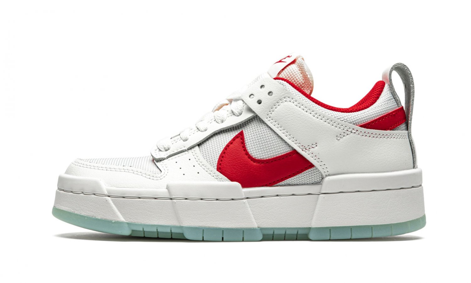 DUNK LO DISRUPT WMNS "Summit White / Gym Red"