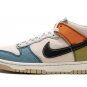 Dunk Mid "Pale Ivory / Multicolor"