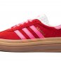 Gazelle Bold WMNS "Collegiate Red Lucid Pink"