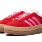 Gazelle Bold WMNS "Collegiate Red Lucid Pink"