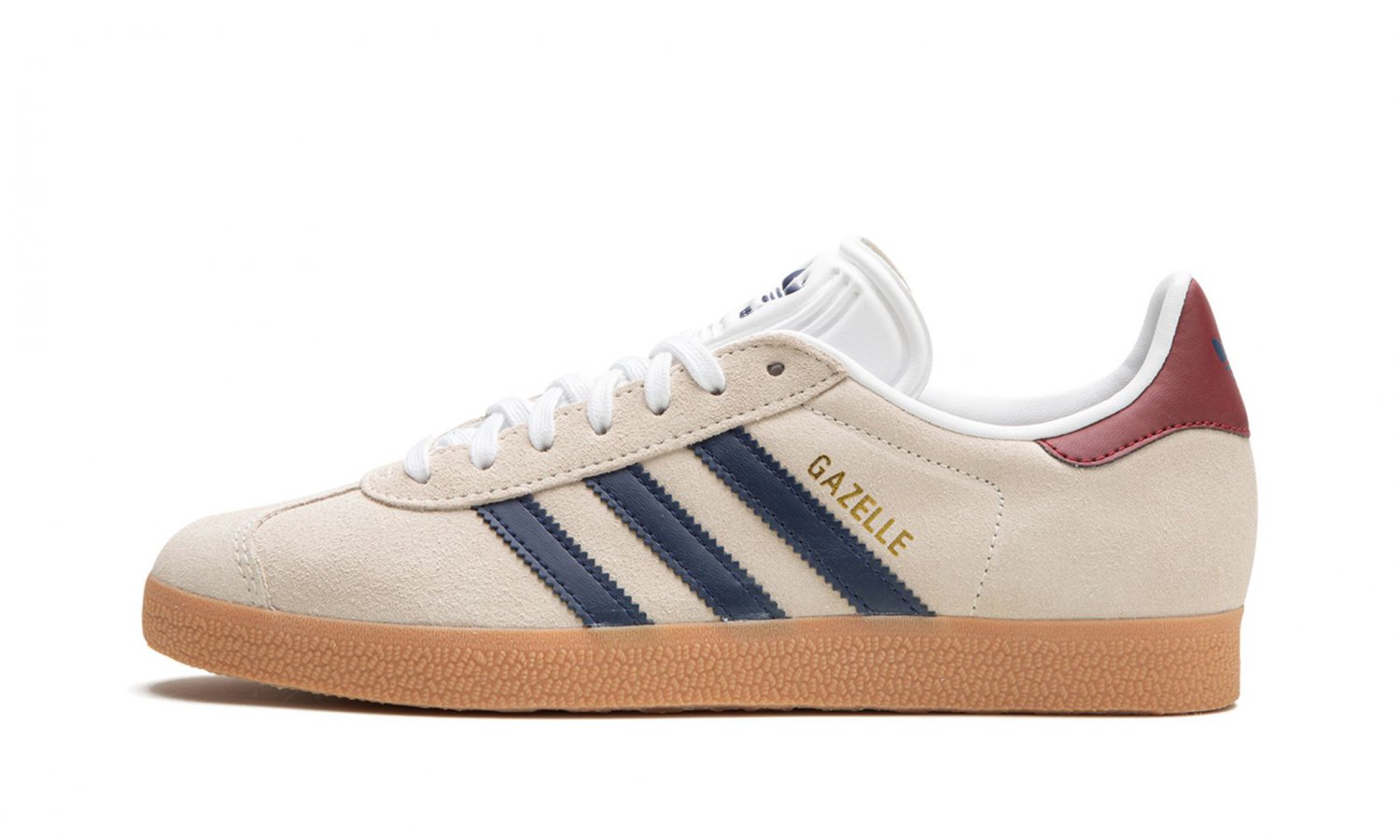 Gazelle "Off White / Dark Blue / Gum"