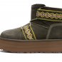 CLASSIC MINI II BRAID PLATFORM WMNS "Burnt Olive"