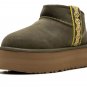 CLASSIC ULTRA MINI BRAID PLATFORM WMNS "Burnt Olive"